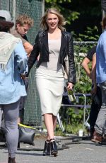 KATE UPTON on the Set of The Layover in Langley City 05/26/2015
