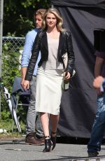 KATE UPTON on the Set of The Layover in Langley City 05/26/2015