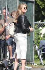 KATE UPTON on the Set of The Layover in Langley City 05/26/2015