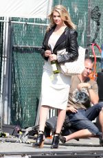 KATE UPTON on the Set of The Layover in Langley City 05/26/2015