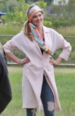 KATE UPTON on the Set of The Layover in Vancouver 05/12/2015