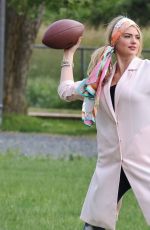 KATE UPTON on the Set of The Layover in Vancouver 05/12/2015