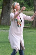 KATE UPTON on the Set of The Layover in Vancouver 05/12/2015