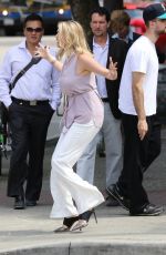 KATE UPTON on the Set of The Layover in Vancouver 05/22/2015