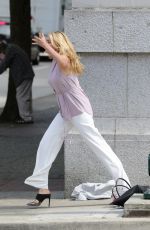 KATE UPTON on the Set of The Layover in Vancouver 05/22/2015