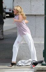 KATE UPTON on the Set of The Layover in Vancouver 05/22/2015