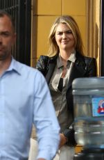 KATE UPTON on the Set of The Layover in Vancouver 05/22/2015