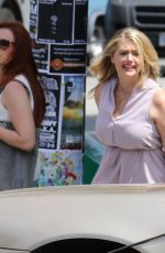 KATE UPTON on the Set of The Layover in Vancouver 05/22/2015