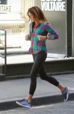KELLY BENSIMON Out Jogging in New York 04/28/2015