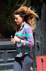 KELLY BENSIMON Out Jogging in New York 04/28/2015