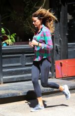 KELLY BENSIMON Out Jogging in New York 04/28/2015