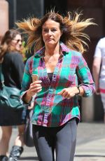 KELLY BENSIMON Out Jogging in New York 04/28/2015