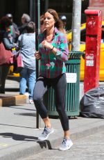 KELLY BENSIMON Out Jogging in New York 04/28/2015