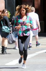 KELLY BENSIMON Out Jogging in New York 04/28/2015
