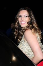 KELLY BROOK and HOFIT GOLAN Arrives at Gotha Night Club in Cannes 05/19/2015