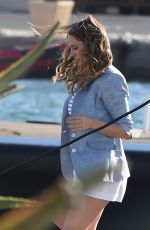 KELLY BROOK Out and About in Antibes 05/20/2015