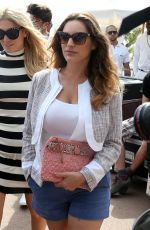 KELLY BROOK Out and About in Cannes 05/19/2015