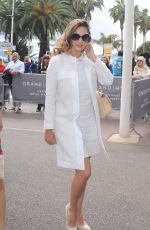 KELLY BROOK Out and About in Cannes 05/21/2015