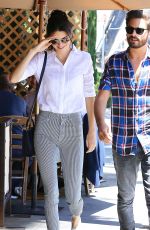 KENDALL JENNER Arrives at Il Pastio in Beverly Hills 05/01/2015