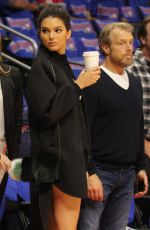 KENDALL JENNER at the LA Clippers Game