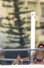 KENDALL JENNER, HAILEY BALDWIN and GIGI and BELLA HADID in Bikinis at a Yacht in Monte Carlo