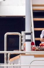 KENDALL JENNER, HAILEY BALDWIN and GIGI and BELLA HADID in Bikinis at a Yacht in Monte Carlo