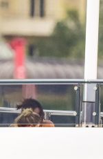 KENDALL JENNER, HAILEY BALDWIN and GIGI and BELLA HADID in Bikinis at a Yacht in Monte Carlo