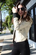 KENDALL JENNER Leaves a Salon in Los Angeles 05/27/2015