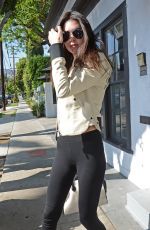 KENDALL JENNER Leaves a Salon in Los Angeles 05/27/2015