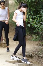 KENDALL JENNER Out Hiking in Calabasas