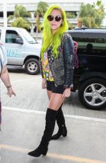 KESHA Arrives at LAX Airport in Los Angeles 05/22/2015