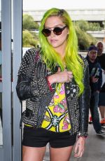 KESHA Arrives at LAX Airport in Los Angeles 05/22/2015