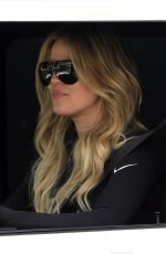 KHLOE KARDASHIAN at Meche Hair Salon in Beverly Hills