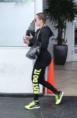 KHLOE KARDASHIAN Leaves a Gym in Beverly Hills 04/30/2015