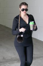 KHLOE KARDASHIAN Leaves a Gym in Beverly Hills 04/30/2015