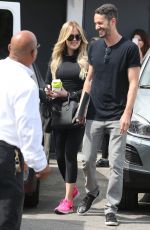 KHLOE KARDASHIAN Leaves a Hair Salon in Beverly Hills 05/06/2015