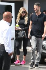 KHLOE KARDASHIAN Leaves a Hair Salon in Beverly Hills 05/06/2015