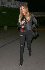 KHLOE KARDASHIAN Out for Dinner in Los Angeles 05/21/2015
