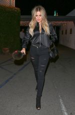 KHLOE KARDASHIAN Out for Dinner in Los Angeles 05/21/2015