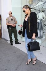 KHLOE KARDASHIAN Out Shopping in Beverly Hills 04/30/2015