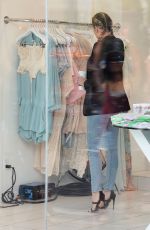 KHLOE KARDASHIAN Out Shopping in Beverly Hills 04/30/2015