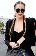 KHLOE KARDASHIAN Out Shopping in Beverly Hills 04/30/2015