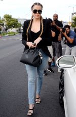 KHLOE KARDASHIAN Out Shopping in Beverly Hills 04/30/2015