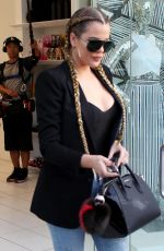 KHLOE KARDASHIAN Out Shopping in Beverly Hills 04/30/2015