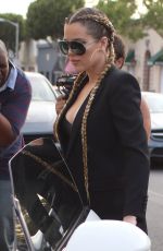 KHLOE KARDASHIAN Out Shopping in Beverly Hills 04/30/2015