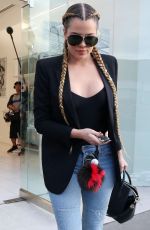 KHLOE KARDASHIAN Out Shopping in Beverly Hills 04/30/2015