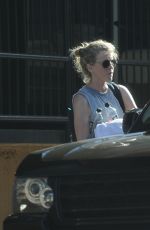 KIM BASINGER Leaves a Gym in Los Angeles