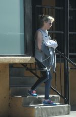 KIM BASINGER Leaves a Gym in Los Angeles