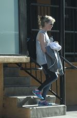 KIM BASINGER Leaves a Gym in Los Angeles