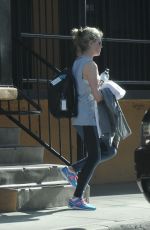 KIM BASINGER Leaves a Gym in Los Angeles